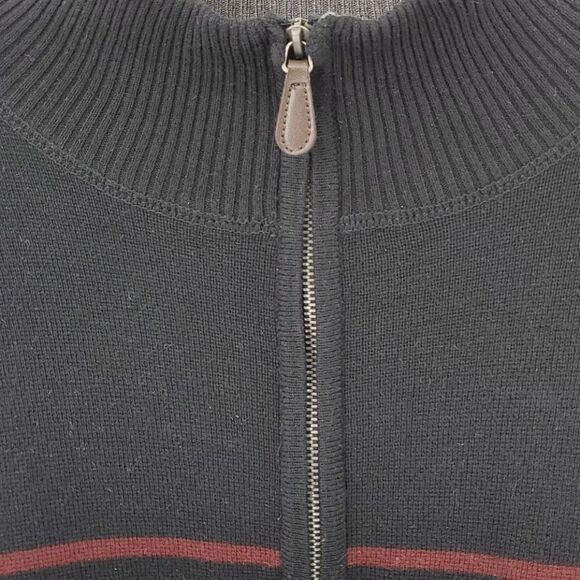 REUNION. Mens pulls over the sweater. XL black a d gray - Picture 2 of 9